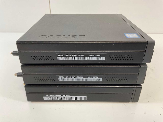 Lenovo mix model mini desktops - check description (3x) - afbeelding 5 van  5