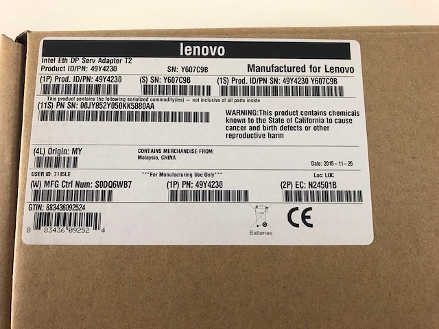 Lenovo mix model network adapters - check description (6x) - afbeelding 9 van  9