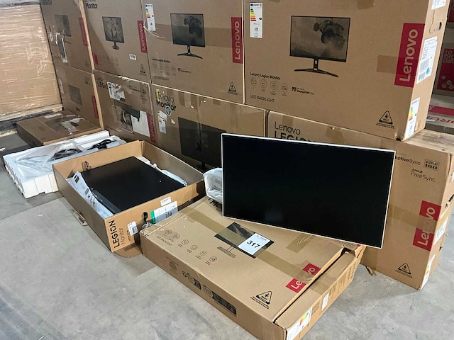 Lenovo monitor (14x) - afbeelding 1 van  8