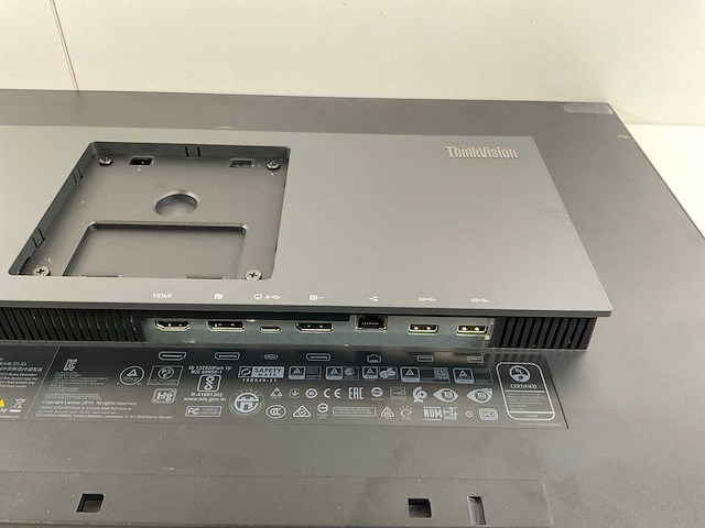 Lenovo (p27h-20) 27”, 2560x1440 (qhd) ips monitor - afbeelding 5 van  6