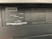 Lenovo (p27h-20) 27”, 2560x1440 (qhd) ips monitors (2x) - afbeelding 4 van  13