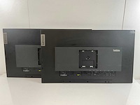 Lenovo (p27h-20) 27”, 2560x1440 (qhd) ips monitors (2x) - afbeelding 7 van  7