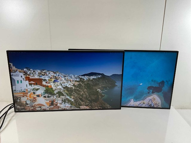 Lenovo (p27h-20) 27”, 2560x1440 (qhd) ips monitors (2x) - afbeelding 1 van  13