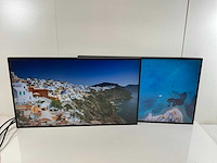Lenovo (p27h-20) 27”, 2560x1440 (qhd) ips monitors (2x) - afbeelding 1 van  13