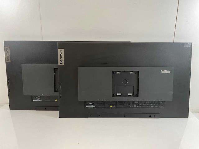 Lenovo (p27h-20) 27”, 2560x1440 (qhd) ips monitors (2x) - afbeelding 13 van  13