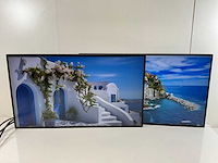 Lenovo (p27h-20) 27”, 2560x1440 (qhd) ips monitors (2x) - afbeelding 1 van  9