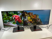 Lenovo (p27h-20) 27”, 2560x1440 (qhd) ips monitors (2x) - afbeelding 2 van  7