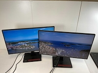 Lenovo (p27h-20) 27”, 2560x1440 (qhd) ips monitors (2x) - afbeelding 6 van  13