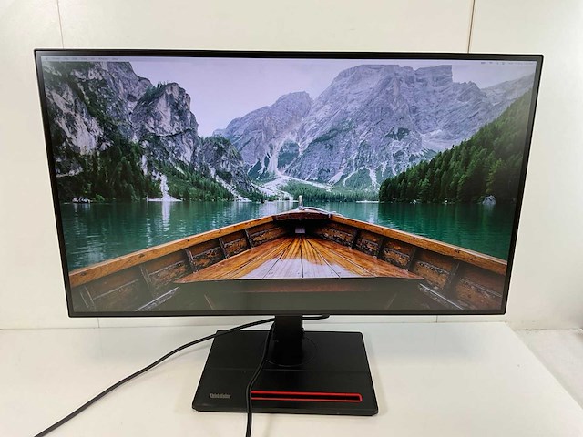 Lenovo (p27h-20) 27”, 2560x1440 (qhd) ips monitors (2x) - afbeelding 10 van  13
