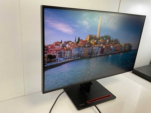 Lenovo (p27h-20) 27”, 2560x1440 (qhd) ips monitors (2x) - afbeelding 12 van  13