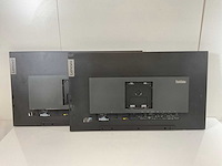 Lenovo (p27h-20) 27”, 2560x1440 (qhd) ips monitors (2x) - afbeelding 13 van  13