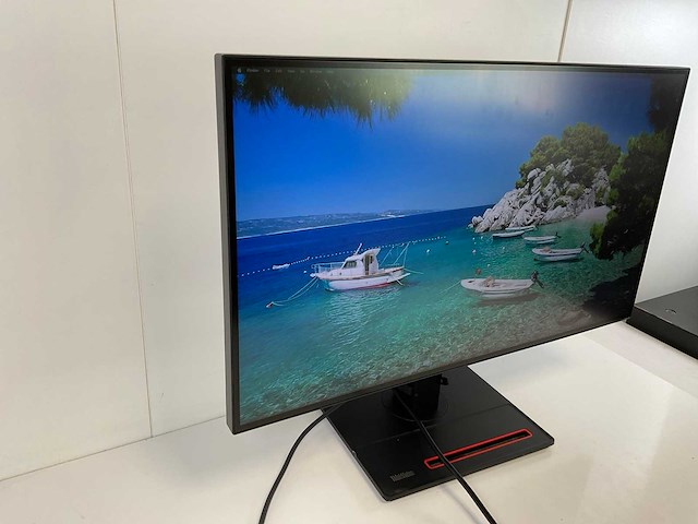 Lenovo (p27h-20) 27”, 2560x1440 (qhd) ips monitors (2x) - afbeelding 8 van  12