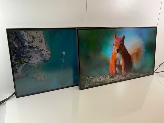 Lenovo (p27h-20) 27”, 2560x1440 (qhd) ips monitors (2x) - afbeelding 2 van  7