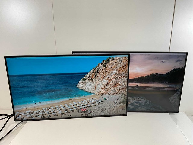 Lenovo (p27h-20) 27”, 2560x1440 (qhd) ips monitors (2x) - afbeelding 1 van  12
