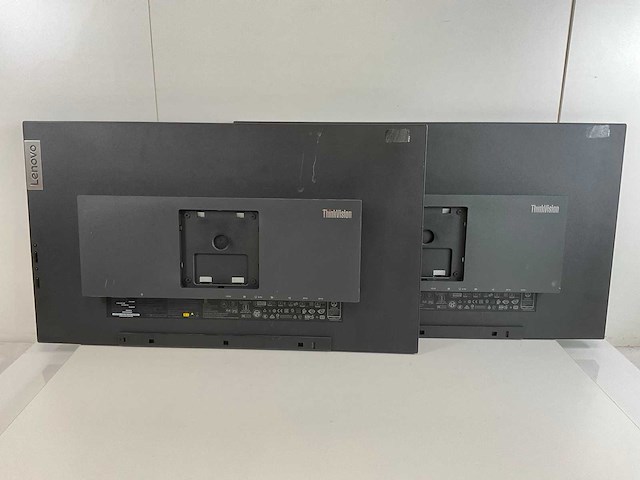 Lenovo (p27h-20) 27”, 2560x1440 (qhd) ips monitors (2x) - afbeelding 7 van  7