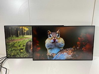 Lenovo (p27h-20/p27h-30) 27”, 2560x1440 (qhd) ips monitors (2x) - afbeelding 1 van  17