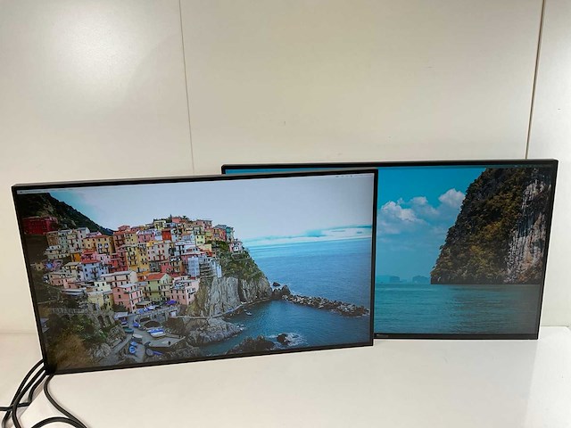 Lenovo (p27h-20/t27qd-40) 27”, 2560x1440 (qhd) ips monitors (2x) - afbeelding 1 van  14