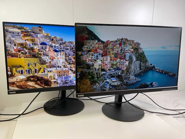 Lenovo (p27h10) 27”, 2560x1440 (qhd) ips monitors (2x) - afbeelding 2 van  8