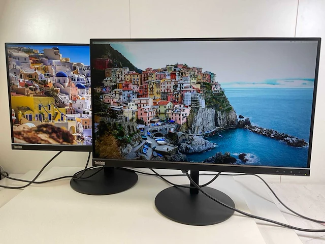 Lenovo (p27h10) 27”, 2560x1440 (qhd) ips monitors (2x) - afbeelding 3 van  8