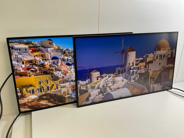 Lenovo (p27h20) 27”, 2560x1440 (qhd) ips monitors (2x) - afbeelding 2 van  7