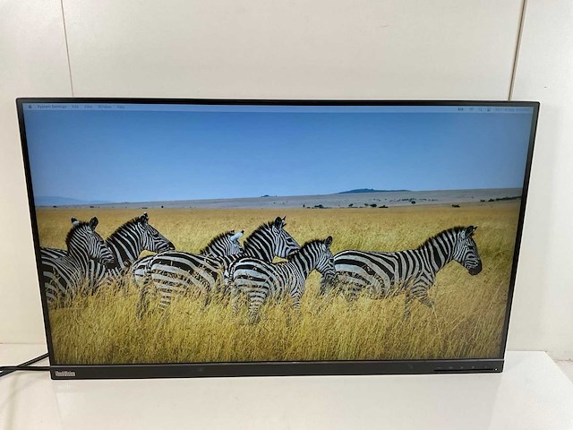 Lenovo (p32p-20) 32”, 3840x2160 (uhd) ips monitor - afbeelding 1 van  4
