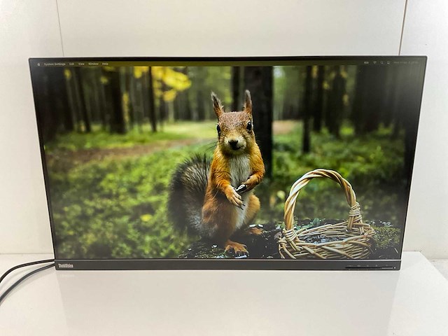 Lenovo (p32p-20) 32”, 3840x2160 (uhd) ips monitors - afbeelding 1 van  3