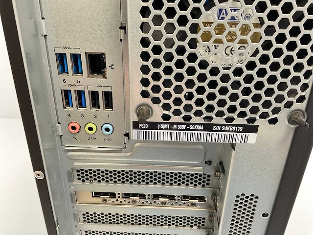 Lenovo p520, xeon(r) w-2125, 16 gb ram, 512 gb ssd, nvidia quadro p2000 5 gb workstation - afbeelding 5 van  5