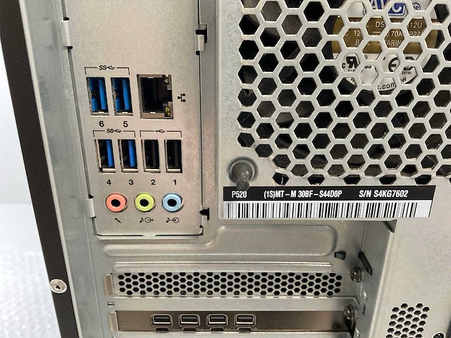 Lenovo p520, xeon(r) w-2135, 64 gb ram (4x16gb), 512 gb nvme, nvidia quadro p1000 4 gb workstation - afbeelding 5 van  6