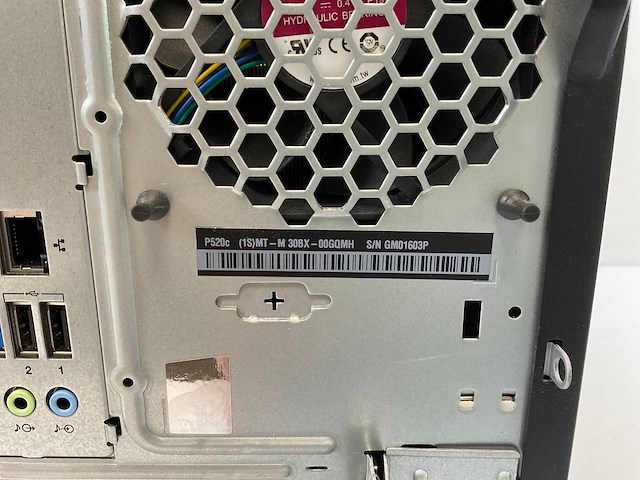 Lenovo p520c, xeon(r) w-2245, 32 gb ram(2x 16gb), 1 tb nvme, nvidia t1000 8gb workstation - afbeelding 4 van  6
