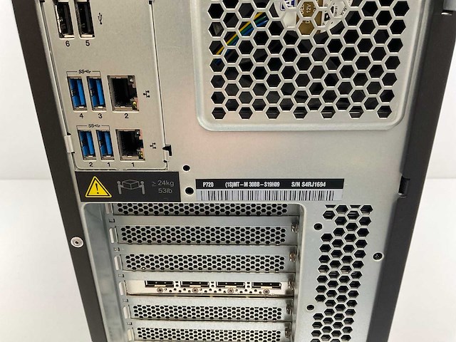 Lenovo p720, xeon(r) silver 4110, 16 gb ram, 512 gb ssd, nvidia quadro p2000 5 gb workstation - afbeelding 5 van  5