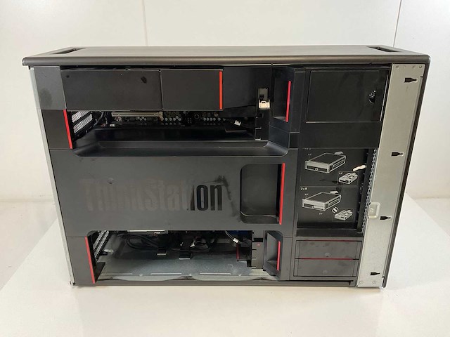Lenovo p920, 2x xeon(r) gold 6154, 16 gb ram, no hdd, nvidia quadro p1000 4gb workstation - afbeelding 4 van  5