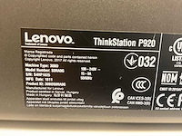 Lenovo p920, 2x xeon(r) gold 6154, 192 gb ram (12x16gb), 1 tb nvme, nvidia quadro p1000 4 gb workstation - afbeelding 7 van  7