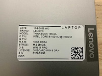 Lenovo thinkbook 13s-ml laptop - afbeelding 7 van  8