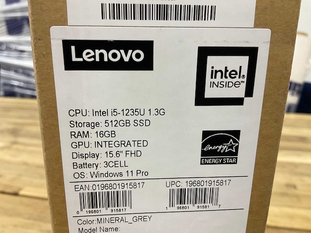 Lenovo thinkbook 15 g4 iap laptop - afbeelding 2 van  4