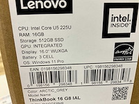 Lenovo thinkbook 16 gb ial laptop - afbeelding 3 van  4
