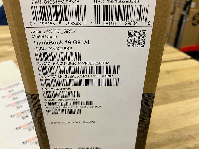 Lenovo thinkbook 16 gb ial laptop - afbeelding 4 van  4