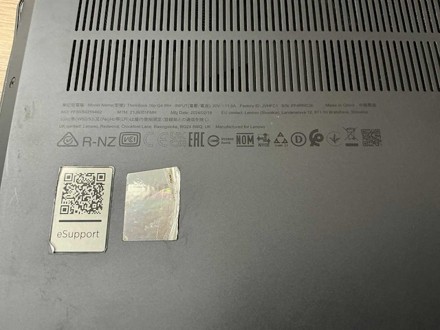 Lenovo thinkbook 16p g4 irh laptop - afbeelding 3 van  3