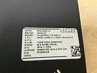 Lenovo thinkbook t15 gen2(i7-gen11) laptop - afbeelding 9 van  9