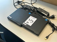 Lenovo thinkcentre m70q g3 i5 8gb 256ssd w11p desktop (2x) - afbeelding 3 van  3