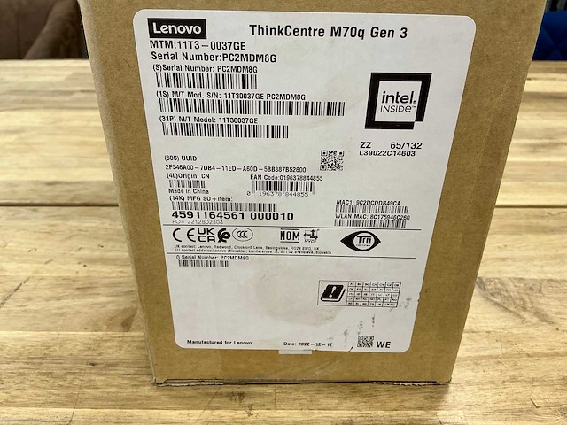 Lenovo thinkcentre m70q gen 3 - afbeelding 3 van  3