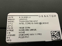 Lenovo thinkcentre m70t desktop (2x) - afbeelding 6 van  6