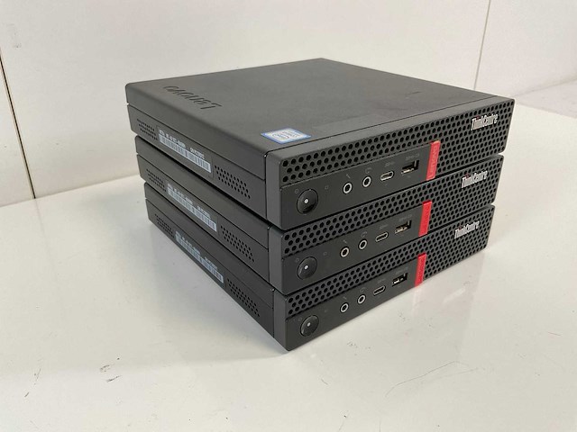 Lenovo thinkcentre m720q, core(tm) i3 8th gen, 8 gb ram, 256 gb nvme mini desktops (3x) - afbeelding 2 van  6