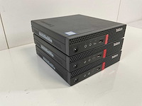 Lenovo thinkcentre m720q, core(tm) i3 8th gen, 8 gb ram, 256 gb nvme mini desktops (3x) - afbeelding 2 van  6