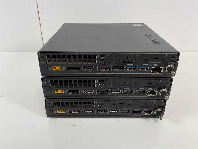 Lenovo thinkcentre m720q, core(tm) i3 8th gen, 8 gb ram, 256 gb nvme mini desktops (3x) - afbeelding 4 van  6