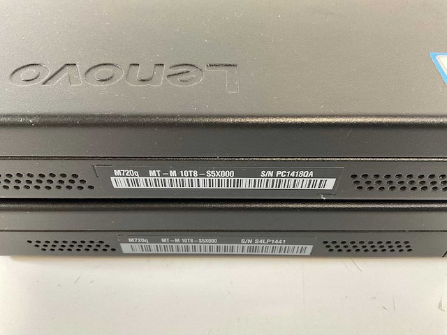 Lenovo thinkcentre m720q, core(tm) i5 8th gen, 8 gb ram, 256 gb nvme desktops (2x) - afbeelding 5 van  5