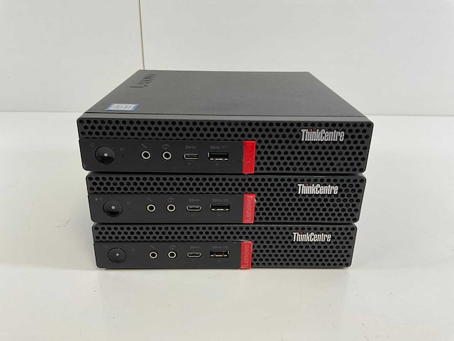 Lenovo thinkcentre m720q, core(tm) i5 8th gen, 8 gb ram, 256 gb nvme mini desktops (3x) - afbeelding 1 van  6
