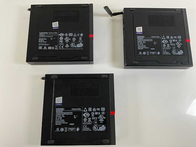 Lenovo thinkcentre m720q, core(tm) i5 8th gen, 8 gb ram, 256 gb nvme mini desktops (3x) - afbeelding 6 van  6