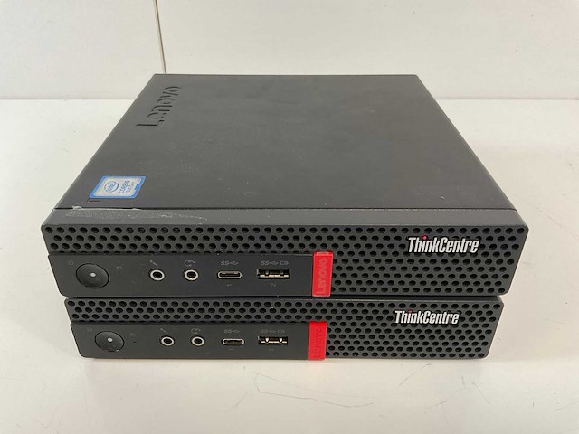 Lenovo thinkcentre m720q, core(tm) i5 9th gen, 16 gb ram (1x16gb), 512 gb nvme mini desktops (2x) - afbeelding 1 van  5
