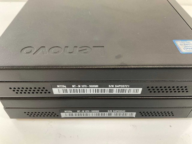 Lenovo thinkcentre m720q, core(tm) i5 9th gen, 16 gb ram, 256 gb nvme desktops (2x) - afbeelding 6 van  6