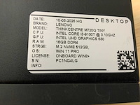 Lenovo thinkcentre m720q desktop (10x) - afbeelding 6 van  15